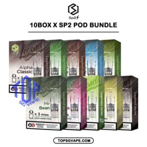 10 X SP2 POD - TOP SG VAPE SINGAPORE SHOP The 10 X SP2 POD Package Include : 10 Box x SP2 POD Flavour Bundle Set Free Delivery SP2 Pod Legend Flavour also known as SPRINGTIME. Pod Flavour starter kit comes with rechargeable device with usb Type C cable. The magnet on both battery and pod cartridge for easy plug and play. SP2 Brand from Pod & Device categories , Our Sg Vape Center was founded by former smokers. SP2 Pod Legend Flavour also known as SPRINGTIME. Pod Flavour starter kit comes with rechargeable device with usb Type C cable. The magnet on both battery and pod cartridge for easy plug and play. Specifications : Nicotine 3% Capacity 2ml per pod Package Included : 1 Pack of 3 pods ⚠️SP2 POD COMPATIBLE DEVIE WITH⚠️ Sp2 Blitz Device Sp2 Legend S Device Relx Classic Device Genesis Device Instar Device R-one Device DD3s Device DD Touch Device DD Cube Device ⚠️SP2 POD FLVAOUR LINE UP⚠️ Alpha Tobacco Energy Drink (100Plus) Baby Taro Bubblegum x Lime Cola Double Mint Green Bean Guava Gummy Honeydew Nes Coffee Jasmine Green Tea Lemonade Long Jing Tea Pure Lychee Lite Mango Vita Orange Secret Passion Summer Pineapple Rootbeer Rose Tea Ruby Strawberry Tasty Peach Tie Guan Yin Tropical Pear Tropical SG (Fruit Punch) Watermelon White Grape Grapefruit Jasmine Tea Green Apple Rich Yakultory Sparkling Lemon Icy Herbal Tea Golden Chrysanthemum Lime Fizzy Zes Tea Himalaya Tie Guan Yin Himalaya Mineral Himalaya Jasmine SG VAPE COD SAME DAY DELIVERY , CASH ON DELIVERY ONLY. TAKE BULK ORDER /MORE ORDER PLS CONTACT ME : TOPSGVAPE (WHATSAPP) VIEW OUR DAILY NEWS INFORMATION VAPE : TELEGRAM CHANNEL