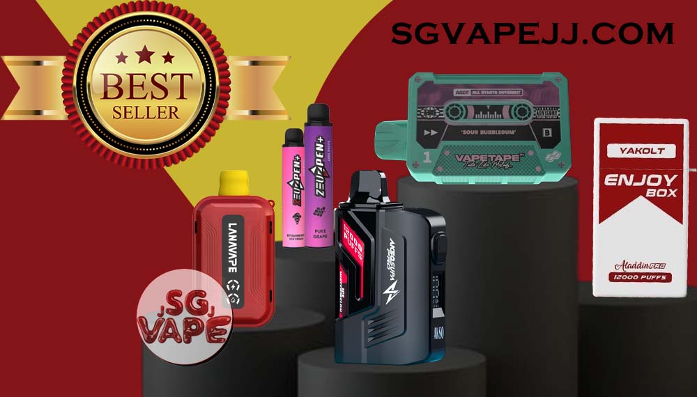 Best Selling Vape in Singapore We have summarized Best Seller Vape in Singapore the 5 most popular vapes for your reference. You can learn more about which one is the most popular e-cigarette in Singapore in this post . Vapetape 12000 Disposable Pod The Vapetape 12k Disposable is a mesh coil technology, Nicotine Strength : 5% has 650 Battery mAh Capacity , also is a Rechargeable Battery and supports TYPE-C Charging Port . VAPETAPE 12K Top 3 Flavour - Sour Bubblegum , Solero Lime , Gummy Bear . Akso Supa Pro 12000 Disposable Pod The AKSO Supa Pro 12K DISPOSABLE is a cutting-edge close pod system starter kit featuring advanced chipsets for precise battery and liquid measurements . Nicotine Strength 5% , It equips an auto-lock safety feature that enhances user security, and with 12 flavor options, it offers a diverse vaping experience. AKSO Supa Pro 12K Top 3 Flavour - Minty gum , Triple Mango , Pomegranate plum Guava . Aladdin Pro Enjoy Box 12000 Disposable Pod The Aladdin Enjoy Box 12K Disposable Nicotine Strength 5% , Design in a sleek cigarette-box-style design with a cap for mouthpiece protection! Enjoy 15+ delightful flavors with 12,000 smooth puffs, each bursting with sweet perfection! ALADDIN ENJOY BOX 12K Top 3 Flavour - Solero Lime , Sour Bubblegum , Sirap Bandung . Zeuz Pen Plus 6000 Disposable Pod Experience an elegant and sophisticated vape with Zeuz Pen 6K Puff. Featuring a sleek pen design that is discreet and lightweight, this rechargeable device offers up to 6000 puffs with a wide range of flavours and 3% nicotine. Enjoy the exclusivity of Zeuz Vape with the luxurious Zeuz Vape Plus 6000 Puff. ZEUZ PEN 6K Top 3 Flavour - Watermelon Ice , The Real Rootbeer , Tie Guan Yin . Lana Ultra 7000 Disposable Pod The LANA Ultra 7000 disposable vape is a vaporizer that contains 3% nicotine. This disposable device is designed to provide users with the best quality vapor possible , making it an excellent choice for those who enjoy nicotine. Top 3 Flavour - Tieguanyin Tea , Lemon Cola , Cool Lychee . Above there's Best Seller Vape in Singapore stores. The nicotine ranges from 3% to 5%, and the cold and hot levels are all unique. I hope they can help you. TAKE BULK ORDER /MORE ORDER PLS CONTACT US : SGVAPEJJ VIEW OUR DAILY NEWS INFORMATION VAPE : SGVAPEJJ