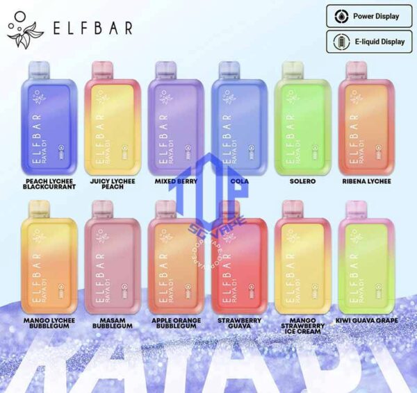 ELFBAR RAYA D1 13000 DISPOSABLE - TOP SG VAPE SINGAPORE SHOP The Elfbar D1 Raya 13k with 13000 puffs is a cutting-edge disposable pod device designed for an extended and satisfying vaping experience . Boasting an impressive puff capacity , this device delivers a long-lasting and flavorful journey . With its innovative technology , Elfbar ensures a hassle-free and convenient vaping solution. The Raya D1 variant offers a delightful blend of watermelon and honeydew flavours , Providing a refershing and enjoyable taste profile . Ideal for user seeking a high-puff option , the Elfbar D1 Raya promises an immersive vaping session with every draw . Moreover, it featuring a screen display that will provide you with information about battery power and the remaining liquid level in your RAYA D1! Specification : Approx. 13000 Puffs Capacity 18ml Rechargeable Battery 650mAh Anti Dry-Burn Protection E-liquid & Power Display Screen Charging Port: Type-C ⚠️ELFBAR RAYA D1 13000 DISPOSABLE FLAVOUR LINE UP⚠️ Apple Orange Bubblegum Kiwi Guava Grape Mango Lychee Bubblegum Mango Strawberry Ice Cream Peach Lychee Blackcurrant Ribena Lychee Solero Strawberry Guava Lychee Juicy Peach Cola Masam Bubblegum Mix Berries Sour Bubblegum SG VAPE COD SAME DAY DELIVERY , CASH ON DELIVERY ONLY. TAKE BULK ORDER /MORE ORDER PLS CONTACT ME : TOPSGVAPE (WHATSAPP) VIEW OUR DAILY NEWS INFORMATION VAPE : TELEGRAM CHANNEL