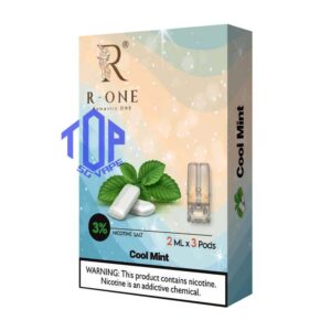 R-ONE POD - TOP SG VAPE SINGAPORE SHOP R-One or Romantic One Pod , it all started from our founder’s spouse was a cigarette smoker. In order to help his spouse quit smoking, he created this brand, and name it after R-One or Romantic One Flavour, because everthing started just to help his ONLY ONE. Discover out signature Cool Mint Flavour, alongside popular options like Infinity Pod Watermelon Ice, Grape Ice , Bluberry , Energy Drink, Mango Ice, and Taro Ice Cream. For those craving extra sweetness, you can also enjoy Cola Ice or 100% Drink flavors. Specification : Capacity : 2ML Nicotine : 3% Package Included : 1 Pack of 3 Pods ⚠️R-ONE COMPATIBLE WITH DEVICE⚠️ Relx Device Sp2 Blitz Device R-one Smart Device Instar Device Genesis Device DD3s Device DD Touch Device DD Cube Device ⚠️R-ONE POD FLAVOUR LINE UP⚠️ 100% Drink Banana Ice Black Current Blueberry Ice Cola Ice Cool Mint Cuba Tobacco Energy Drink Grapes Ice Green Bean Ice Long Jing Tea Lychee Ice Mango Ice Melon Ice Mocha Coffee Old Popsicle Passion Fruit Ice Peach Ice Pineapple Ice Sour Apple – Apple Juices Ice Strawberry Ice Taro Ice Cream Watermelon Ice Yakult White Grape SG VAPE COD SAME DAY DELIVERY , CASH ON DELIVERY ONLY. TAKE BULK ORDER /MORE ORDER PLS CONTACT ME : TOPSGVAPE (WHATSAPP) VIEW OUR DAILY NEWS INFORMATION VAPE : TELEGRAM CHANNEL