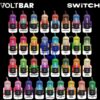 VOLTBAR SWITCH 12000 DISPOSABLE - TOP SG VAPE SINGAPORE SHOP VOLTBAR SWITCH 12000 Puffs Pre-filled Pod System. The Voltbar Disposable in our Vape Singapore Shop Ready Stock on Sale , Order with us and same day delivery ! Unleash long-lasting satisfaction – Voltbar Switch package includes a single pre-filled cartridge designed to provide up to 12k puffs. RGM LIGHT Immerse yourself in a delightful vaping experience with our RGB LIGHT device. It not only provides mesmerizing color displays but also delivers incredibly satisfying puffs. Enhance your vaping journey with vibrant visuals and unparalleled pleasure. RECHARGEABLE Get the Voltbar Switch, a rechargeable Type-C device that offers a rapid charging experience. Say goodbye to lengthy waiting periods and start enjoying vaping in no time. 12,000 PUFF Introducing our revolutionary pre-filled pod with an astounding capacity of 12,000 puffs. With this innovative product, you can enjoy an extended vaping experience like never before. Say goodbye to frequent refills and hello to uninterrupted satisfaction. Try our 12,000 puffs pre-filled pod today and elevate your vaping journey to new heights. STARTER KIT Package Include : X1 VOLTBAR 12K Device Battery X1 Prefilled Pod 12k Puffs CARTRIDGE Package Include : X1 Prefilled Pod 12k Puffs Specification : Nicotine Strength : 5% Volume : 21ML Flavour Coil : Mesh Coil Fully Charged Time : 25mins ⚠️VOLTBAR 12000 KIT & POD FLAVOUR LINE UP⚠️ Watermelon Lychee Sour Bubblegum Mango Watermelon Strawberry Ice Honeydew Ice Cream Strawberry Vanilla Pink Guava Golden Slush Strawberry Bubblegum Zesty Slush Honeydew Bubblegum Watermelon Ice Watermelon Bubblegum Watermelon Kiwi Mint Chewing Gum Strawberry Apple Mango Peach Grape Bubblegum Ribena Yakult Mango Yacult Ribena Hazelnut Coffee Emerald Slush Cappucccino Yacult Original Blackcurrant Melon Blackcurrant Honeydew Solero Lime Energy Drink Nescoffee Gold Cream Tbc Sakura Grape Hawaii Mango Strawberry Blackcurrant Strawberry Yakult Blackcurrant Lychee Red Slush Lychee Logan Strawberry Grape SG VAPE COD SAME DAY DELIVERY , CASH ON DELIVERY ONLY. TAKE BULK ORDER /MORE ORDER PLS CONTACT ME : TOPSGVAPE (WHATSAPP) VIEW OUR DAILY NEWS INFORMATION VAPE : TELEGRAM CHANNEL