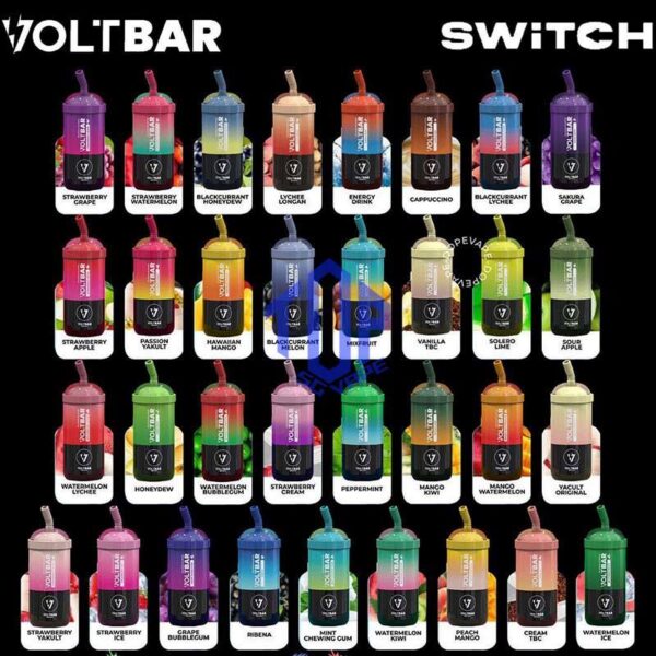 VOLTBAR SWITCH 12000 DISPOSABLE - TOP SG VAPE SINGAPORE SHOP VOLTBAR SWITCH 12000 Puffs Pre-filled Pod System. The Voltbar Disposable in our Vape Singapore Shop Ready Stock on Sale , Order with us and same day delivery ! Unleash long-lasting satisfaction – Voltbar Switch package includes a single pre-filled cartridge designed to provide up to 12k puffs. RGM LIGHT Immerse yourself in a delightful vaping experience with our RGB LIGHT device. It not only provides mesmerizing color displays but also delivers incredibly satisfying puffs. Enhance your vaping journey with vibrant visuals and unparalleled pleasure. RECHARGEABLE Get the Voltbar Switch, a rechargeable Type-C device that offers a rapid charging experience. Say goodbye to lengthy waiting periods and start enjoying vaping in no time. 12,000 PUFF Introducing our revolutionary pre-filled pod with an astounding capacity of 12,000 puffs. With this innovative product, you can enjoy an extended vaping experience like never before. Say goodbye to frequent refills and hello to uninterrupted satisfaction. Try our 12,000 puffs pre-filled pod today and elevate your vaping journey to new heights. STARTER KIT Package Include : X1 VOLTBAR 12K Device Battery X1 Prefilled Pod 12k Puffs CARTRIDGE Package Include : X1 Prefilled Pod 12k Puffs Specification : Nicotine Strength : 5% Volume : 21ML Flavour Coil : Mesh Coil Fully Charged Time : 25mins ⚠️VOLTBAR 12000 KIT & POD FLAVOUR LINE UP⚠️ Watermelon Lychee Sour Bubblegum Mango Watermelon Strawberry Ice Honeydew Ice Cream Strawberry Vanilla Pink Guava Golden Slush Strawberry Bubblegum Zesty Slush Honeydew Bubblegum Watermelon Ice Watermelon Bubblegum Watermelon Kiwi Mint Chewing Gum Strawberry Apple Mango Peach Grape Bubblegum Ribena Yakult Mango Yacult Ribena Hazelnut Coffee Emerald Slush Cappucccino Yacult Original Blackcurrant Melon Blackcurrant Honeydew Solero Lime Energy Drink Nescoffee Gold Cream Tbc Sakura Grape Hawaii Mango Strawberry Blackcurrant Strawberry Yakult Blackcurrant Lychee Red Slush Lychee Logan Strawberry Grape SG VAPE COD SAME DAY DELIVERY , CASH ON DELIVERY ONLY. TAKE BULK ORDER /MORE ORDER PLS CONTACT ME : TOPSGVAPE (WHATSAPP) VIEW OUR DAILY NEWS INFORMATION VAPE : TELEGRAM CHANNEL