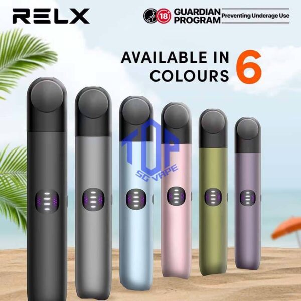 RELX INFINITY 2 PLUS DEVICE - TOP SG VAPE SINGAPORE SHOP The RELX Infinity 2 vape device Vape Ready stock in our sg singapore store online shop for same day delivery. Is the newest 2023 addition to the RELX family. As with the RELX Infinity and Essential, the Infinity 2 is a compact and lightweight pen-style device designed for both beginner and veteran vapers, but with some groundbreaking added features. Customize your vaping experience with 3 power modes! Vape your way with your choice of 3 vaping modes; Eco, Smooth a%nd Boost, easily selectable by the push of a button with the RELX Infinity 2 and identifiable by the LED light color. Eco Mode Eco Mode runs on a reduced power setting of 5.5w. This setting gives you a lighter vaping experience with less output and also preserves battery life by up to 25% vs smooth mode! Smooth Mode Smooth Mode delivers the most similar vaping experience to the RELX infinity and RELX Essential. At a slightly higher 6.5w power output this gives you the familiar vaping experience you know and love with traditional RELX Products. Boost Mode Boost Mode runs on an enhanced power setting of 8w delivering instant satisfaction, maximum flavour & 15% more vapor output than smooth mode. Enhanced Battery Technology The RELX Infinity 2 comes with improved ultra fast charging. You can now charge a RELX device in less than 15 minutes; 130% faster than prior RELX infinity devices. In addition to quicker charging, the RELX Infinity 2 comes with an additional 14% battery capacity compared to the RELX Infinity. At 440 mAh, you'll have no problem being out on the go for a solid day. Specifications : Atomizer using Cotton/Ceramic Charging Duration 27min Battery Capacity 440mAh Charger Type USB Type C Battery Indicator Power Adjustable Power Mode : Green - Eco Mode Blue - Smooth Mode Purple - Boost Mode The Power Adjustable need use on RELX INIFINITY 2 PRO POD just can use the fuctions. Compatible With : Relx Infinity Pod Lana Infinity Pod Relx Pod Real ⚠️RELX INFINITY 2 COLOR LINE UP⚠️ Blue Bay Cherry Blossom Dark Asteroid Green Navy Obsidian Black Royal Indigo ⚠️RELX INFINITY 2 PLUS COLOR LINE UP⚠️ Black Sapphire Bronze Dusk Dark Asteroid Meteor Flash Misty Leaf Rose Gold SG VAPE COD SAME DAY DELIVERY , CASH ON DELIVERY ONLY. TAKE BULK ORDER /MORE ORDER PLS CONTACT ME : TOPSGVAPE (WHATSAPP) VIEW OUR DAILY NEWS INFORMATION VAPE : TELEGRAM CHANNEL